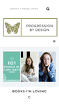 Mobile Screenshot of progressionbydesign.com